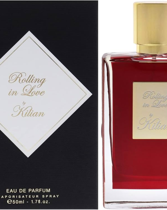 Rolling in Love, By Kilian, unisex fragrance, Eau de Parfum, oriental floral, almond milk, iris, tuberose, vanilla, musk, caramel, tonka bean, raspberry, creamy, powdery, sweet, sensual, elegant, luxurious