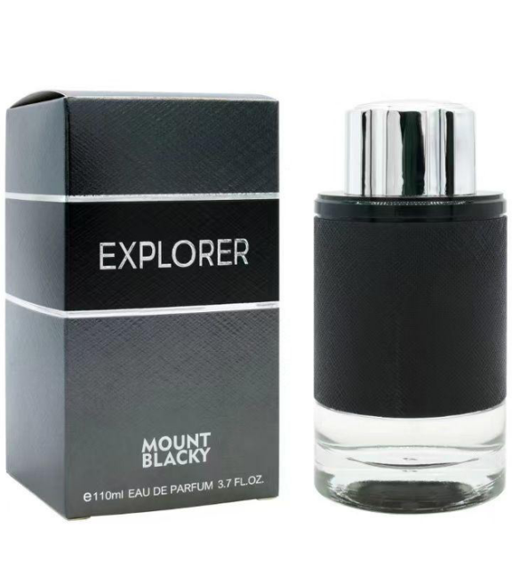 Mount Blacky Explorer, Explorer Perfume, Mount Blacky Perfume, Men's Perfume, Woody Spicy Fragrance, Oriental Perfume, Bergamot Fragrance, Black Pepper Perfume, Cardamom Fragrance, Cypress Perfume, Patchouli Fragrance, Cedarwood Perfume, Vanilla Fragrance, Musk Perfume