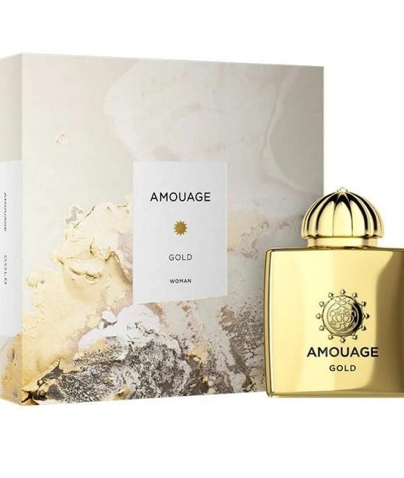 Amouage Gold Woman, Eau de Parfum Spray, Women's Luxury Perfume, Floral Aldehyde Fragrance, Arabian Perfume, Incense Perfume, Rose Fragrance, Jasmine Perfume, Amber Scent, Niche Perfume, Elegant Women's Fragrance, Long Lasting Perfume