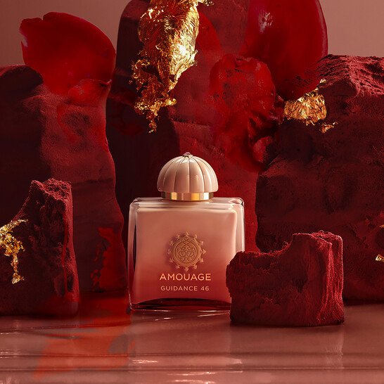 Amouage Guidance 46, Extrait de Parfum Spray, Unisex Luxury Perfume, Floral Woody Amber, Niche Fragrance, Arabian Perfume, Saffron Perfume, Vanilla Scent, Oud Inspired Fragrance, Sandalwood Perfume, Long Lasting Fragrance, Premium Unisex Perfume