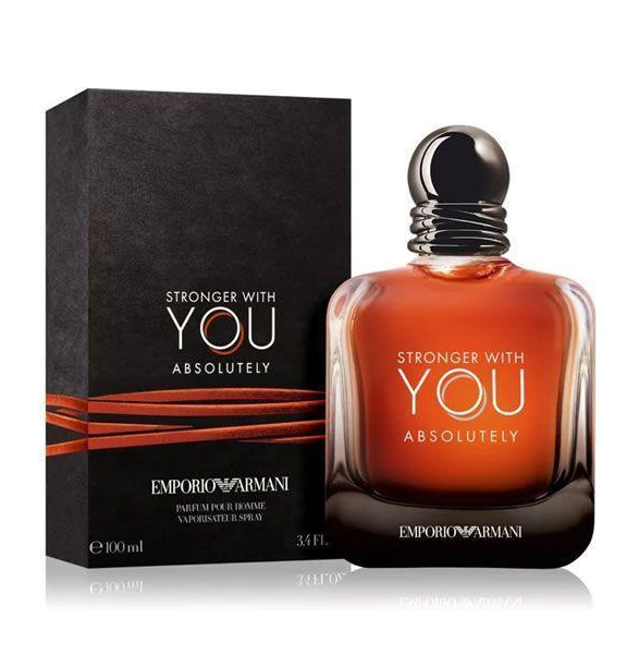 Stronger With You Absolutely, Emporio Armani, Giorgio Armani, men's fragrance, oriental fougere, rum fragrance, vanilla fragrance, chestnut, cedar, patchouli, bergamot, lavender, warm fragrance, sweet fragrance, woody fragrance