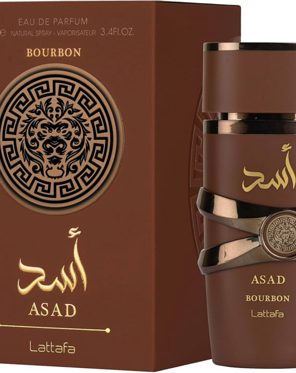 Asad Bourbon, Lattafa, men's perfume, oriental spicy, vanilla fragrance, cacao perfume, warm fragrance, amber perfume, bourbon vanilla, sweet spicy, woody fragrance, evening perfume, winter fragrance, 2025 perfume