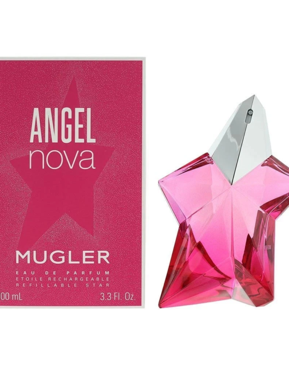 Mugler Angel Nova, Angel Nova Perfume, Mugler Perfume, Women's Perfume, Oriental Floral Fragrance, Raspberry Perfume, Litchi Fragrance, Damask Rose Perfume, Rose Fragrance, Akigalawood, Benzoin Perfume, Fruity Floral Perfume, Luxury Perfume