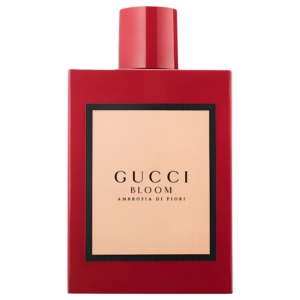    Gucci Bloom Ambrosia di Fiori, Gucci, Eau de Parfum, women’s fragrance, floral perfume, Rangoon Creeper, Tuberose, Jasmine Sambac, Ylang-Ylang, Neroli, Bergamot, Sandalwood, Vanilla, Musk, elegant fragrance