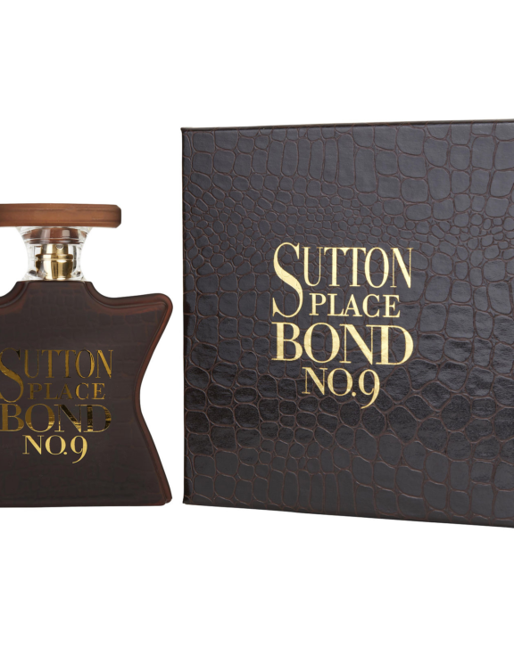 Bond No. 9 Sutton Place, Sutton Place EDP, Unisex Perfume, Oriental Vanilla Fragrance, Luxury Perfume, Cassis Pineapple, Bergamot Tangerine, Pink Pepper, Patchouli Jasmine, Lily Fragrance, Leather Vanilla, Musk Amber, Warm Oriental Perfume, Woody Floral Fragrance, Long-Lasting Fragrance, Sophisticated Unisex Perfume