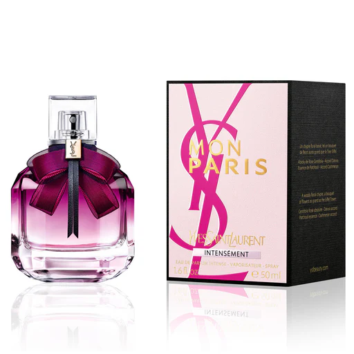 YSL Mon Paris Intensement, Mon Paris Intensement Perfume, YSL Mon Paris, Yves Saint Laurent Perfume, Women's Perfume, Chypre Floral Fragrance, Raspberry Perfume, Black Currant, Pear Fragrance, Rose Perfume, Peony Fragrance, Vanilla Perfume, Patchouli, White Musk, Benzoin, Cashmeran, Romantic Women's Fragrance