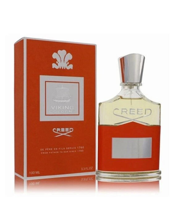 Creed Viking, men’s fragrance, woody aromatic, fresh fragrance, pink pepper, peppermint, bergamot, lemon, lavender, Bulgarian rose, vetiver, cedar, white musk, tonka bean, Olivier Creed, luxury perfume