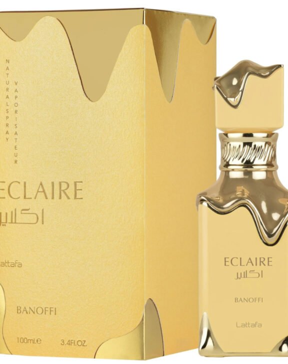 Lattafa Eclaire Banoffi, Eclaire Banoffi Perfume, Lattafa Perfume, Gourmand Perfume, Sweet Fragrance, Fruity Perfume, Musky Perfume, Vanilla Perfume, Caramel Perfume, Banana Perfume, Long Lasting Perfume, Eau de Parfum