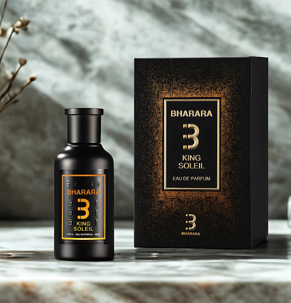 Bharara King Soleil, King Soleil EDP, Eau de Parfum for Men, Men’s Fragrance, Woody Spicy Perfume, Warm Fragrance, Citrus Perfume, Long-Lasting EDP, Masculine Fragrance, Bergamot Cardamom, Cinnamon Sage, Sandalwood Vetiver, Vanilla Amber, Luxury Men’s Perfume, Regal Fragrance