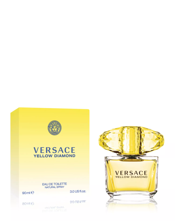 Versace Yellow Diamond, Yellow Diamond Perfume, Versace Women's Perfume, Women's Fragrance, Floral Fruity Fragrance, Citron Perfume, Neroli Fragrance, Pear Perfume, Bergamot Scent, Freesia Perfume, Mimosa Fragrance, Orange Flower, Musk Perfume, Amber Fragrance, Fresh Floral Perfume, Long Lasting Women's Fragrance