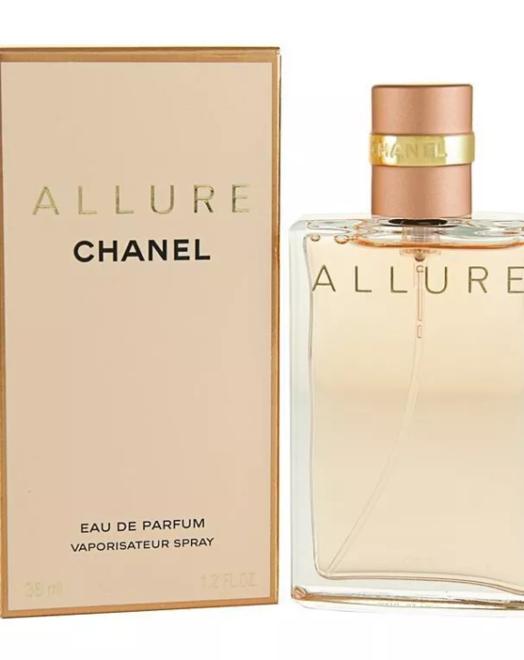 Chanel Allure, Allure EDP, Chanel perfume, women's fragrance, floral perfume, fresh oriental, mandarin perfume, vanilla fragrance, peony perfume, passion fruit scent, elegant perfume, sensual fragrance, luxury perfume