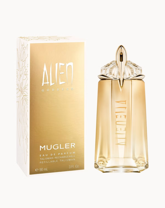 Mugler Alien Goddess, Alien Goddess Perfume, Mugler Perfume, Women's Perfume, Oriental Floral Fragrance, Coconut Water Perfume, Bergamot Fragrance, Jasmine Perfume, Heliotrope Fragrance, Bourbon Vanilla Perfume, Cashmeran Fragrance, Vanilla Perfume, Floral Vanilla Scent
