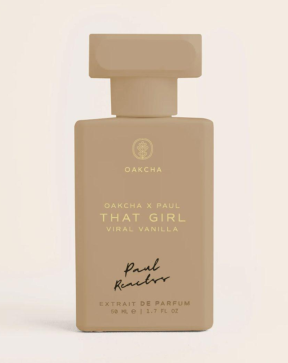 That Girl Viral Vanilla, OAKCHA That Girl, OAKCHA X Paul Perfume, Viral Vanilla Perfume, Women's Perfume, Gourmand Fragrance, Vanilla Perfume, Whipped Cream Scent, Sweet Perfume, Pear Fragrance, Jasmine Perfume, Sugar Scent, Sandalwood Perfume, Musk Fragrance, Amber Perfume