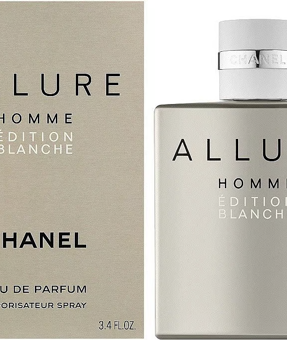 Allure Homme Edition Blanche, Chanel men's fragrance, Chanel perfume, men's perfume, oriental fragrance, citrus fragrance, vanilla perfume, sandalwood scent, woody fragrance, elegant men's perfume, fresh oriental, luxury fragrance