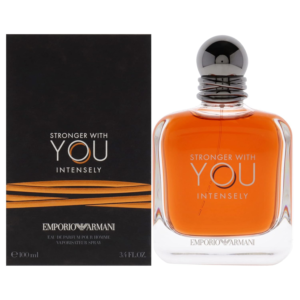 Stronger With You Intensely, Emporio Armani, Giorgio Armani, men's fragrance, oriental fougere, sweet fragrance, vanilla fragrance, toffee, cinnamon, amber, tonka bean, suede, warm fragrance, spicy fragrance