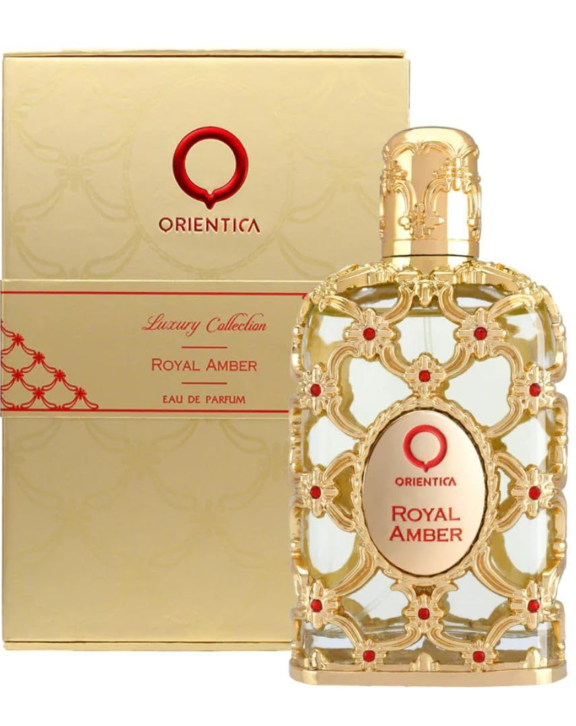 Orientica Royal Amber, Royal Amber Perfume, Orientica Perfume, Oriental Amber Perfume, Woody Amber Fragrance, Oud Perfume, Bergamot Fragrance, Pink Pepper Perfume, Jasmine Fragrance, Geranium Perfume, Sandalwood Fragrance, Vanilla Perfume, Musk Fragrance, Luxury Perfume