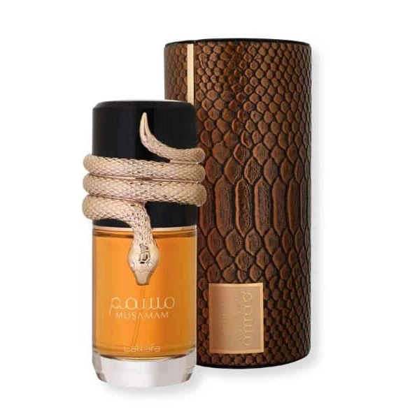Lattafa Musamam, Musamam Perfume, Unisex Perfume, Woody Spicy Perfume, Oriental Fragrance, Oud Perfume, Saffron Fragrance, Ambergris Perfume, Musk Fragrance, Sandalwood Perfume, Luxury Perfume, 100ml EDP