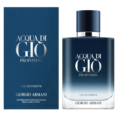 Acqua di Giò Profondo Parfum, Giorgio Armani, men's fragrance, aromatic aquatic, marine fragrance, green mandarin, mimosa, patchouli, labdanum, fresh fragrance, woody fragrance, sophisticated scent