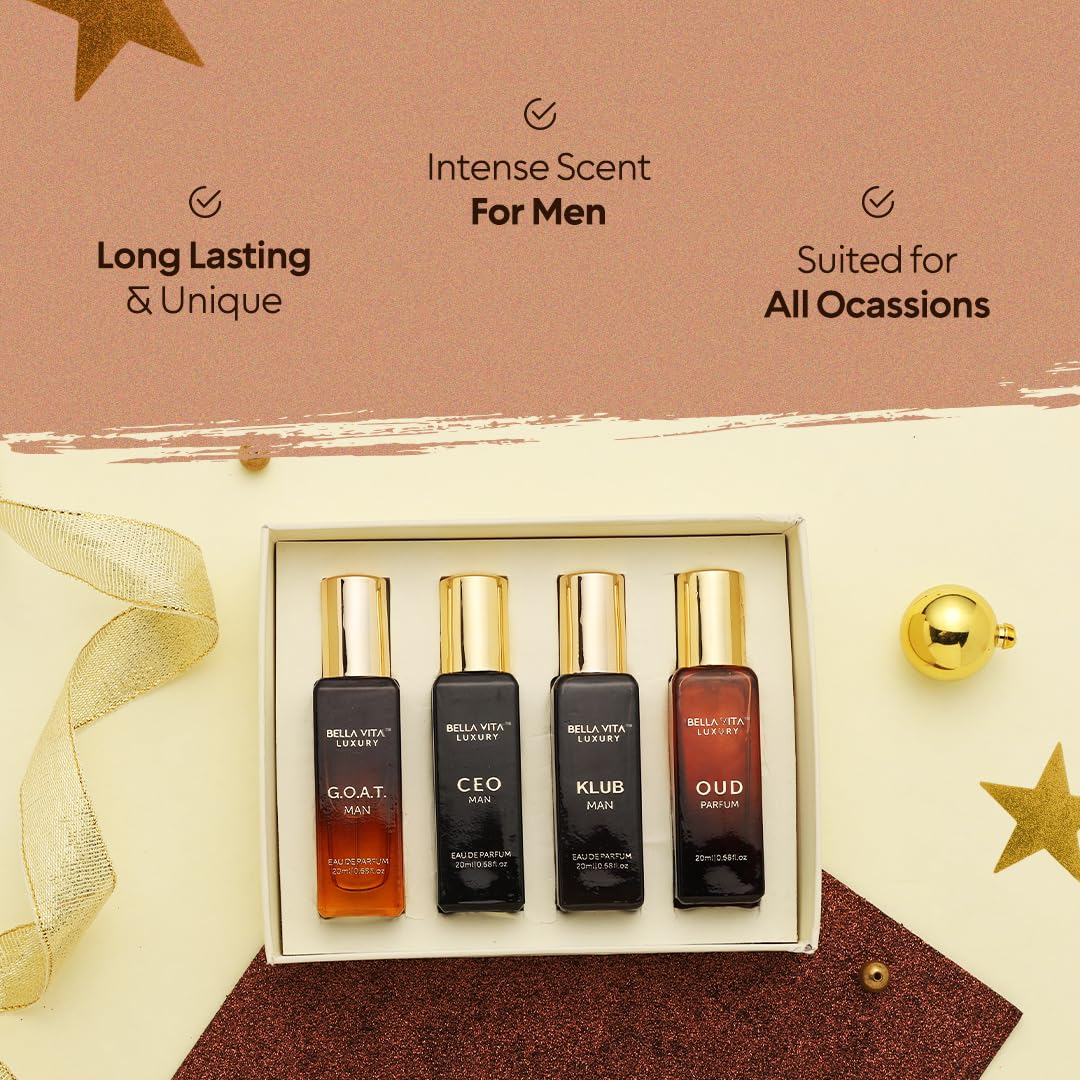 Bella Vita Luxury Men's Mini Eau de Parfum Gift Set - Image 3