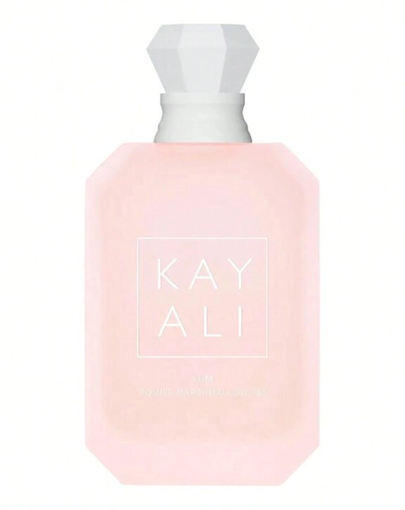 KAYALI Yum Boujee Marshmallow 81, Yum Boujee Marshmallow, KAYALI, marshmallow perfume, gourmand fragrance, sweet fragrance, strawberry, vanilla, coconut, musk, sandalwood, feminine fragrance &nbsp;