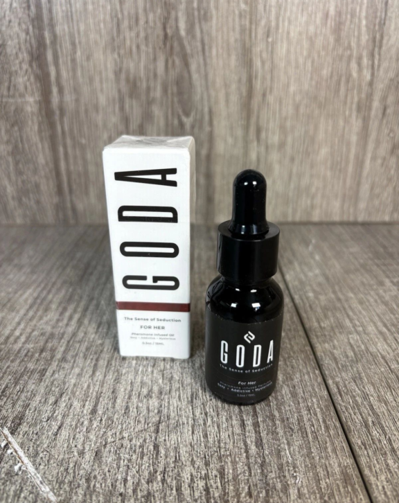 GODA, For Her, Women, Fragrance Oil, Pheromone-Infused, Alcohol-Free, Sexy, Addictive, Mysterious, Sensual, Long-Lasting