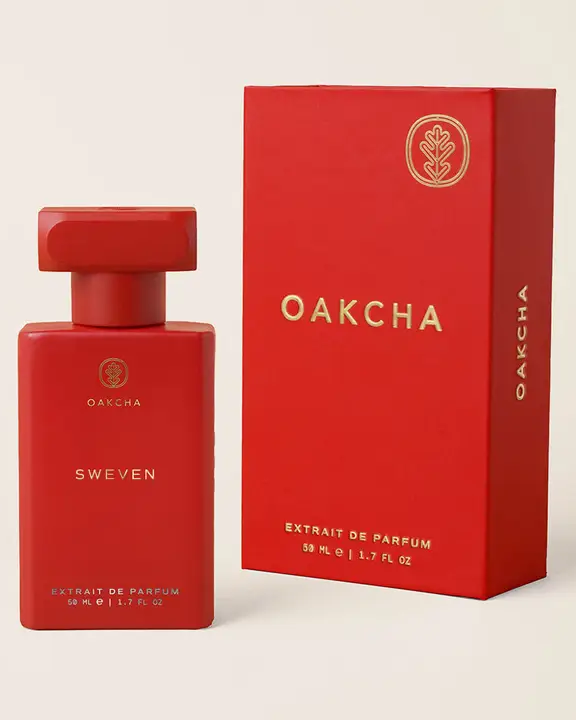 Sweven Perfume, OAKCHA Sweven, OAKCHA Perfume, Unisex Perfume, Floral Oriental Fragrance, Saffron Perfume, Raspberry Fragrance, Bergamot Perfume, Rose Fragrance, Jasmine Perfume, Oud Fragrance, Vanilla Perfume, Sandalwood Fragrance, Musk Perfume, Extrait de Parfum