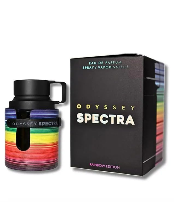 Armaf Odyssey Spectra, Odyssey Spectra EDP, Fruity Woody Perfume, Vibrant Fragrance, Men's Perfume, Unisex Fragrance, Mango Perfume, Blackcurrant Fragrance, Vanilla Scent, Cedarwood Perfume, Vetiver Fragrance, Long-Lasting Perfume, Colorful Fragrance
