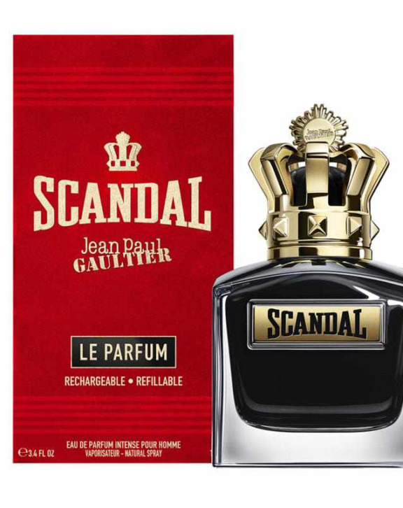 Jean Paul Gaultier, Scandal Pour Homme Le Parfum, Men's Perfume, Luxury Fragrance, Oriental Fragrance, Geranium, Tonka Bean, Sandalwood, Sweet, Warm, Woody, Aromatic, Creamy, Sensual, Intense, Sophisticated.