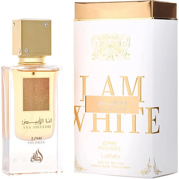 Lattafa Ana Abiyedh Poudree Eau de Parfum (I Am White)