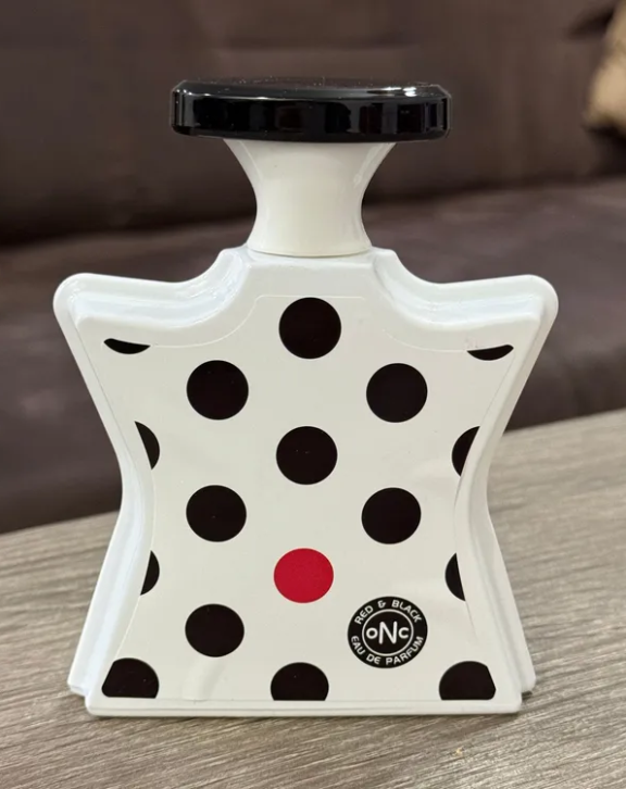 Red & Black Perfume, Red & Black Fragrance, Unisex Perfume, Fruity Floral Fragrance, Blackcurrant Perfume, Raspberry Fragrance, Rose Perfume, Violet, Geranium, Vanilla Perfume, Patchouli, White Musk, Long Lasting Perfume, Modern Fragrance, Polka Dot Perfume