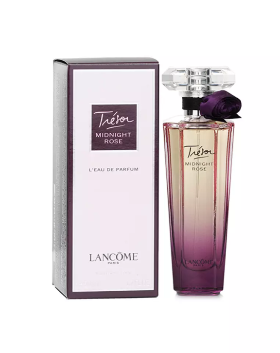Trésor Midnight Rose, Lancôme, women’s perfume, floral woody musk, raspberry, rose, vanilla, musk, cedar, romantic fragrance, sensual perfume, elegant scent