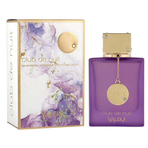 Armaf Club de Nuit Maleka, Club de Nuit Maleka EDP, Oriental Floral Perfume, Women's Fragrance, Feminine Perfume, Luxury Fragrance, Regal Perfume, Jasmine Fragrance, Tuberose Perfume, Vanilla Scent, Oud Wood Fragrance, Patchouli Perfume, Sensual Fragrance, Long-Lasting Perfume