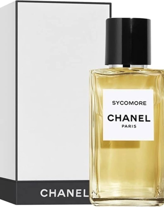 Sycomore, Chanel perfume, Eau de Parfum, woody fragrance, chypre fragrance, vetiver perfume, unisex perfume, luxury fragrance, aromatic woody, sophisticated scent, elegant perfume, Chanel EDP