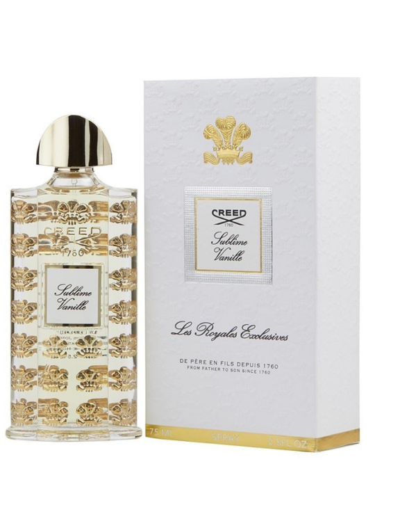 Sublime Vanille, Creed, unisex fragrance, vanilla perfume, oriental vanilla, lemon, bergamot, jasmine, tonka bean, musk, luxury fragrance, Olivier Creed, warm vanilla scent