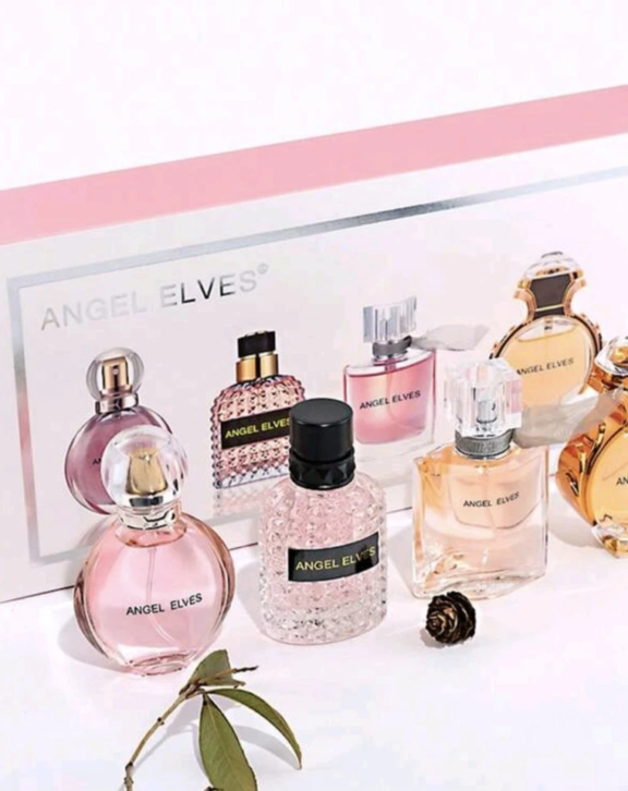 Angel Elves Gift Set, Women’s Perfume Set, Floral Fragrance, Mini Perfume Collection, Rose Perfume, Jasmine Scent, Vanilla Fragrance, Feminine Perfume, Luxury Gift Set, Floral Eau de Parfum, Romantic Fragrance, Long Lasting Perfume