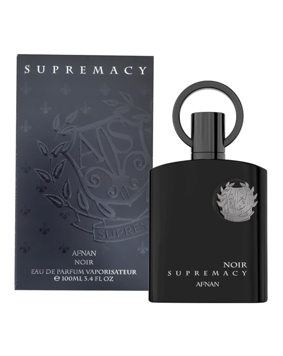 Afnan Supremacy Noir, Supremacy Noir Eau de Parfum, Afnan Men's Perfume, Woody Oriental Fragrance, Oud Perfume, Amber Fragrance, Saffron Perfume, Sandalwood Scent, Patchouli Perfume, Luxury Men's Fragrance, Long Lasting Perfume, Masculine Signature Scent, Evening Perfume, Premium Eau de Parfum, Oriental Woody Scent, Afnan Supremacy EDP.