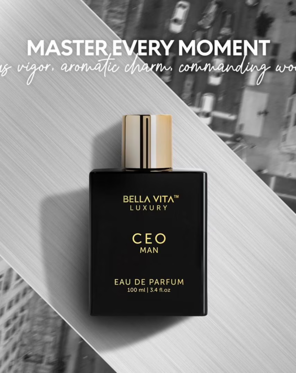 Bella Vita CEO Man, CEO Man perfume, men’s perfume, men’s fragrance, aromatic fragrance, woody perfume, spicy fragrance, bergamot perfume, lavender fragrance, sage perfume, sandalwood fragrance, vetiver perfume, professional fragrance, luxury Eau de Parfum, long-lasting men’s perfume