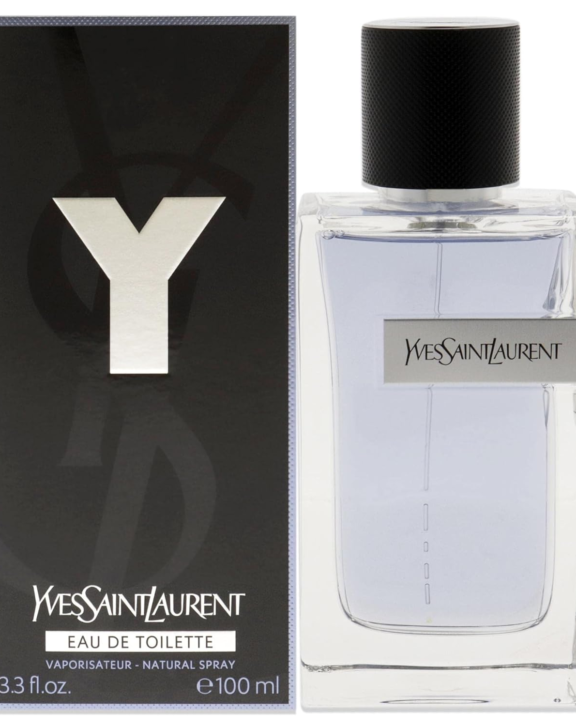 YSL Y Eau de Toilette, YSL Y EDT, Yves Saint Laurent Y, YSL Men's Perfume, Men's Fragrance, Woody Aromatic Perfume, Bergamot Fragrance, Ginger Perfume, Apple Scent, Sage Fragrance, Geranium, Lavender, Cedarwood, Vetiver, Ambergris, Long Lasting Men's Perfume