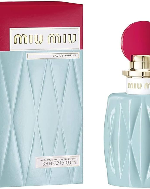 Miu Miu Perfume, Miu Miu Eau de Parfum, Women's Perfume, Floral Fragrance, Lily of the Valley Perfume, Bergamot Fragrance, Lemon Scent, Rose Perfume, Jasmine Fragrance, Black Currant Perfume, Peach Fragrance, Akigalawood, White Musk, Fresh Floral Perfume, Luxury Perfume