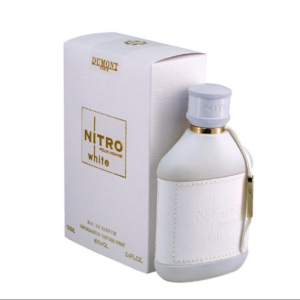Dumont Nitro White, Nitro White, Men’s Perfume, Fresh Woody, Citrus Fragrance, Bergamot, Lemon, Mint, Lavender, Rosemary, Sandalwood, Cedar, White Musk, Amber, Clean Scent, Fresh Perfume, Masculine Fragrance