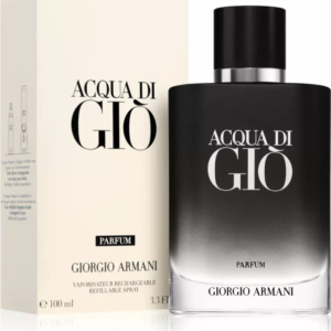 Acqua di Giò Parfum, Giorgio Armani, men's fragrance, woody aquatic, marine fragrance, bergamot, rosemary, clary sage, geranium, olibanum, patchouli, fresh fragrance, aromatic fragrance