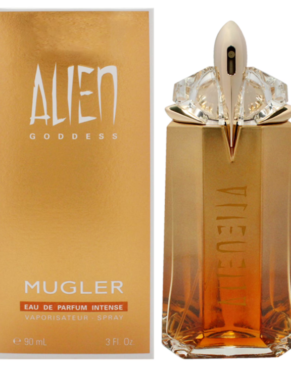 Mugler Alien Goddess, Alien Goddess Perfume, Mugler Perfume, Women's Perfume, Oriental Floral Fragrance, Jasmine Sambac Perfume, Solar Fragrance, Bourbon Vanilla Perfume, Tuberose Fragrance, Orange Blossom Perfume, Sandalwood Fragrance, Pear Perfume, Bergamot Fragrance, Musk Perfume