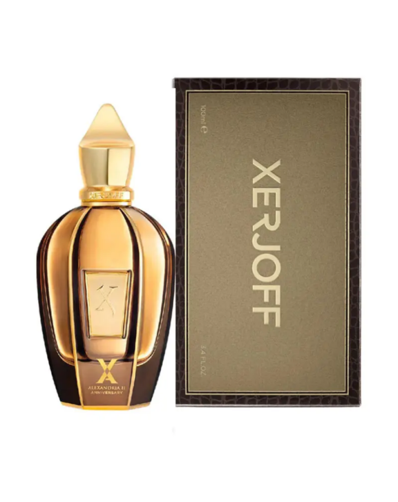 Xerjoff Alexandria II Anniversary, Alexandria II Anniversary Perfume, Xerjoff Perfume, Unisex Fragrance, Luxury Perfume, Niche Fragrance, Oud Perfume, Amber Fragrance, Lavender Perfume, Bulgarian Rose, Cardamom Fragrance, Sandalwood Perfume, Vanilla Fragrance, Musk Perfume, Orris Scent, Cypriol Fragrance, Long Lasting Luxury Perfume