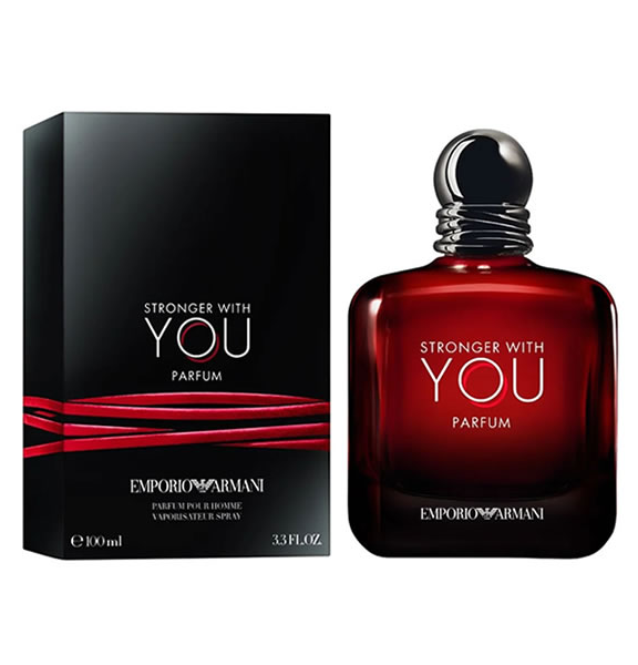 Stronger With You Parfum, Emporio Armani, Giorgio Armani, men's fragrance, oriental fougere, pink pepper, mandarin, lavender, sage, cinnamon, chestnut, vanilla, leather, warm fragrance, sweet fragrance