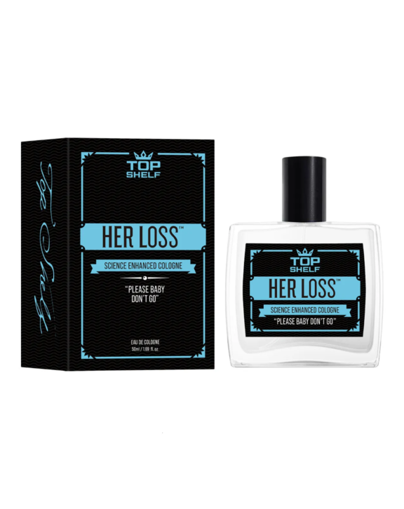 Top Shelf Her Loss, Her Loss Cologne, Top Shelf Cologne, Pheromone Cologne, Pheromone Infused Fragrance, Women's Cologne, Charismatic Fragrance, Alluring Perfume, Playful Scent, Confidence Fragrance, 50ml Cologne