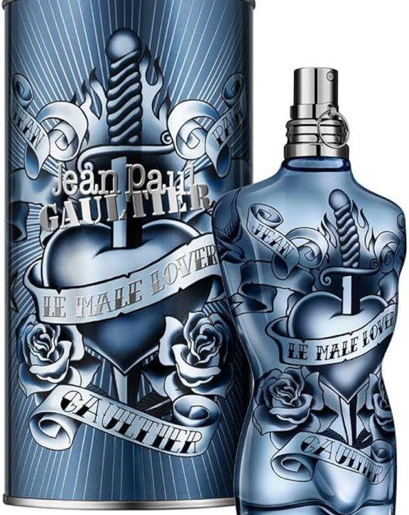 Jean Paul Gaultier, Le Male Lover, Men's Perfume, Oriental Vanilla, White Pepper, Finger Lime, Ambergris, Sea Notes, Musk, Vanilla, Woody Notes, Fresh, Sweet, Marine, Warm, Creamy, Sensual, Elegant, Modern.