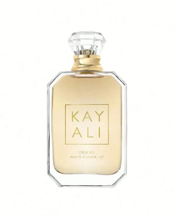 KAYALI Déjà Vu White Flower 57, KAYALI, White Flower 57, women's fragrance, floral perfume, white floral, jasmine, tuberose, gardenia, vanilla, musk, patchouli, elegant fragrance
