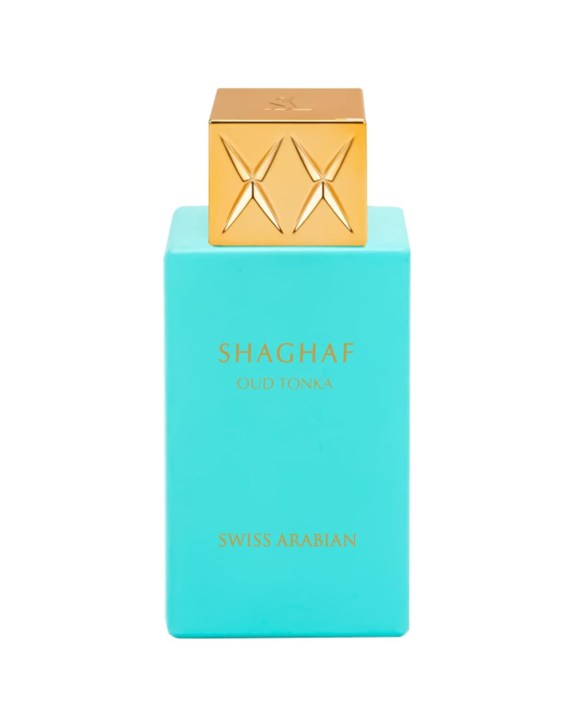 Swiss Arabian Shaghaf Oud Tonka, Shaghaf Oud Tonka Perfume, Swiss Arabian Perfume, Oud Tonka Fragrance, Oriental Oud Perfume, Gourmand Woody Fragrance, Tonka Bean Perfume, Oud Fragrance, Vanilla Perfume, Lavender, Sweet Almond, Jasmine, Sandalwood, Amber, Musk, Arabian Perfume