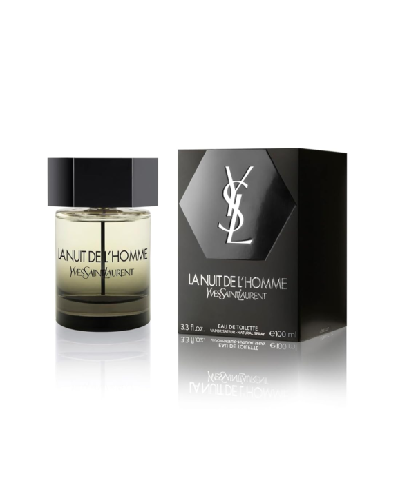 YSL La Nuit de L'Homme, La Nuit de L'Homme Perfume, YSL Men's Fragrance, Men's Perfume, Woody Spicy Fragrance, Cardamom Perfume, Bergamot Fragrance, Lavender Perfume, Cedar Fragrance, Vetiver, Tonka Bean, Night Fragrance, Long Lasting Men's Perfume, Elegant Men's Fragrance