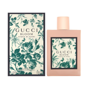    Gucci Bloom Acqua di Fiori, Gucci, Eau de Toilette, women’s fragrance, floral green, Jasmine Sambac, Tuberose, Rangoon Creeper, Narcissus, Cassis, Pear, Bergamot, Musk, Sandalwood, Vetiver, fresh floral perfume